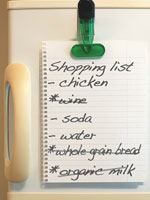 Kroger's Saturday Shopping List