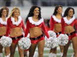 Dallas Cowboy Cheerleaders Celebrate Christmas 