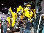 Tranformer Crashes Chicago Auto Show