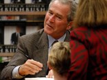 Former President Bush Signs Books for Three Hours