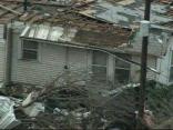 Aerials Show Tornado Damage in Grayson Co.
