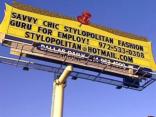 Billboard: Hire Me, Please