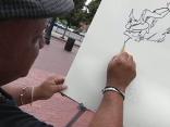 Backside Sketch Artist Not Turning Other Cheek