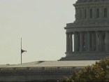 Flags on Capitol Hill Fly at Half-Staff