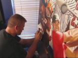 Postman Finds Passion in Sports And Paint