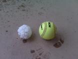 Supercell Thunderstorm Strikes N. Texas