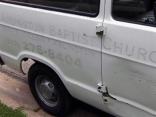 Racist Graffiti on Church Van Shocks Pastor
