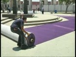LA Preps for Lakers Victory Parade