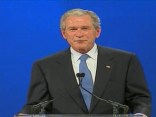 Bush Speaks at Presidential Center Groundbreaking