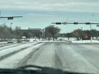 Collin County Spring Snow