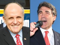 Giuliani, Perry Talk Border Security