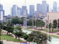 Dallas' Esplanade Readies for Lights, Fire & Water Show