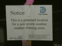 Dallas Residents, Councilman Mute Siren Plan