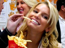 Celebrities Pigging Out