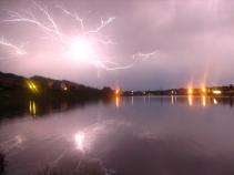 Lightning Lights Up N. Texas Sky