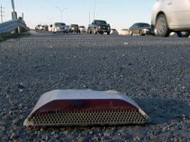 Snowplows Chew Up Thousands of Reflective Lane Markers