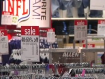 Sale Signs Missing from Merchant Holiday Displays