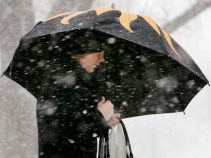 Celebrate First Day of Spring ... With Snow