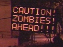 Zombies! Run! (TxDOT is Not Amused)