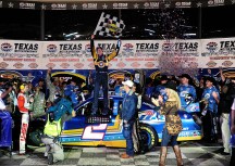 Kyle Busch Runs Out of Gas, Brother Wins at TMS