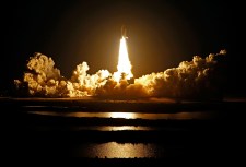 Endeavour Connects with Space Station