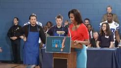 First Lady Encourages Healthy Eating