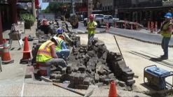 Stockyards Street Returning Brick by Brick