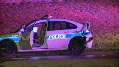 DPD Cruiser Rear-Ended, Officer Injured