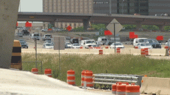 LBJ Construction Could Slow Commute