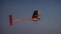 Solar Plane Stops in North Texas