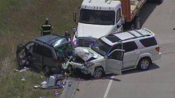 Crash Closes SH 114 at Davis Boulevard