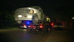 Men Flee After Police Chase Stolen Truck