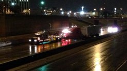 Fuel Spill Closes I-30 in Dallas