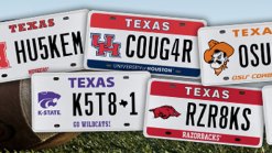 Vanity Plates to Be Auctioned in Houston
