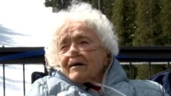 Skier Celebrates 100th Birthday on Slopes
