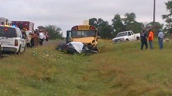 School Bus Involved in Fatal Crash