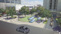 Demolished Tandy Mall to Become Plaza