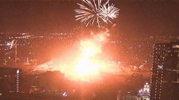 Fort Worth Fireworks Display Explodes