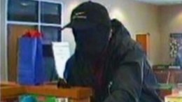 Mesh Mask Bandit Frustrates Bank Customers