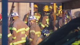 Firefighter Trapped in Six-Alarm Blaze