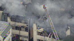 Firefighter Trapped in Six-Alarm Blaze
