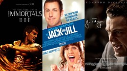 This Week's New Movies: "Immortals," "Jack & Jill," "J. Edgar" & More