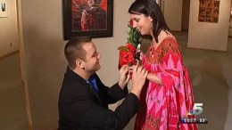 Man Proposes on NBC 5 News at 10 PM
