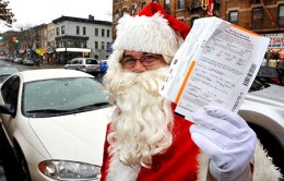 Ho No! Meter Maid Tickets Santa