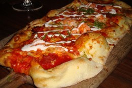 Gourmet Yourself: Shrimp and Chorizo Flatbread
