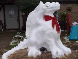 Snow-tastic Sculptures
