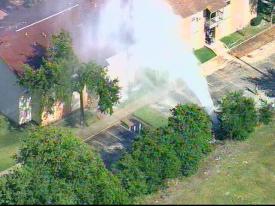Water Main Break Becomes Geyser