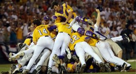 Texas Falls to LSU in National Championship