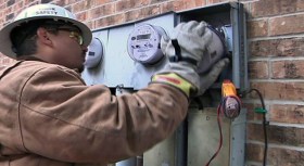Oncor Worker Stuns Naked Woman