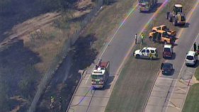 DFW Airport Grass Fire Under Control